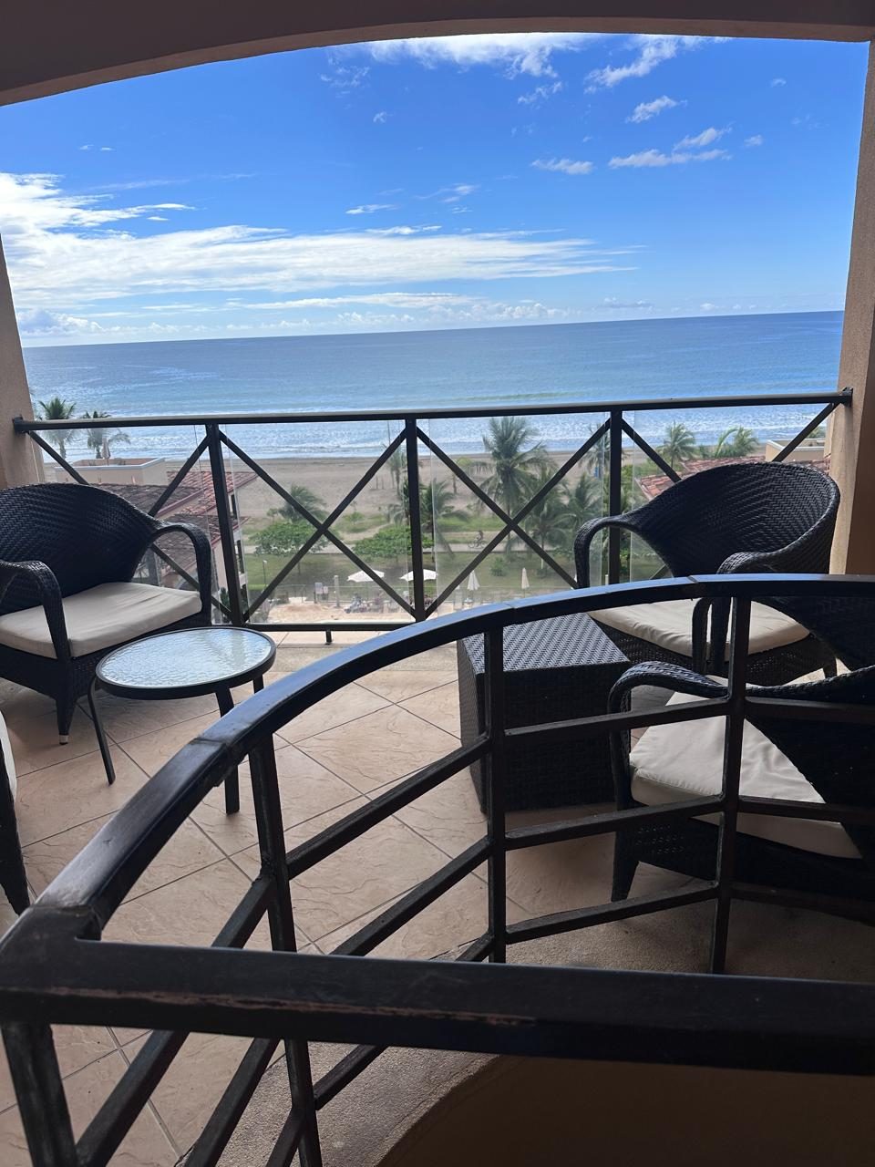 Ocean view from Bahía Encantada Penthouse F5